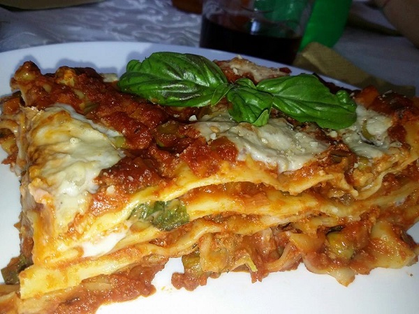 Lasagne Vegane con Ragu di Soia Verdure e Piselli con Coccole Cheese Homemade