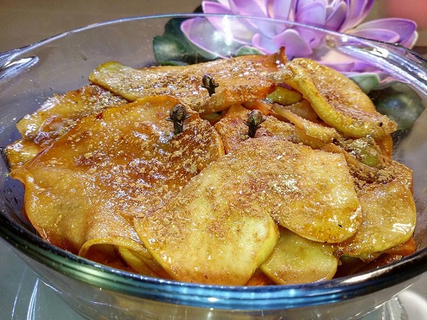 Millefoglie di Mela Cotogna al Forno