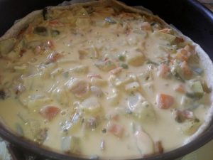 Quiche Vegana Work in Progress